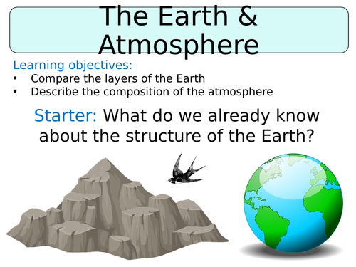 KS3 ~ Year 8 ~ The Earth & It's Atmosphere