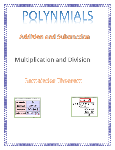 Polynomials