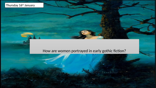Women in gothic fiction