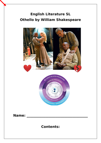 KS5 Othello booklet