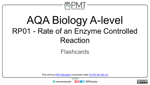 AQA A-level Biology Practical Flashcards