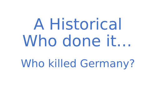 The aims of the Big Three