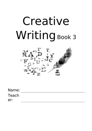 KS3 creative writing booklet - book 3
