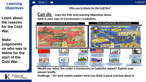 Conflict and Tension in Asia 1950-75 lesson 1