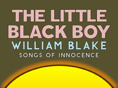 william blake the little black boy