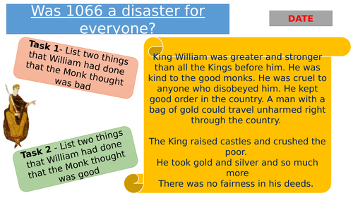 Lesson: Was 1066 a disaster for everyone?