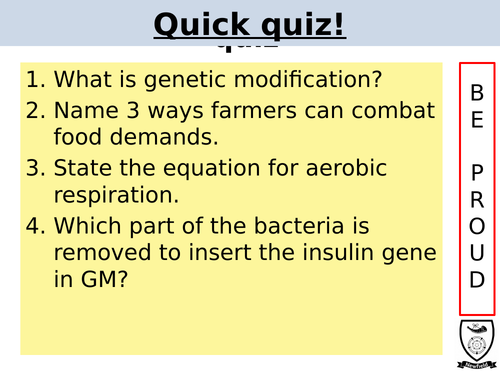 B7 - Sustainable farming and fishing