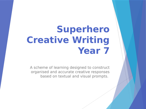Creative Writing: Superhero SOL