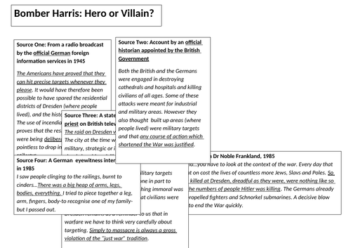 Lesson: Should the memorial for Bomber Command have been built?