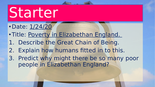Poverty in Elizabethan England