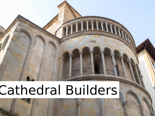WJEC GCSE poetry 2021 - 'Cathedral Builders' by John Ormond PPT