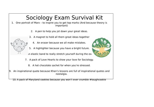 Sociology Survival Kit