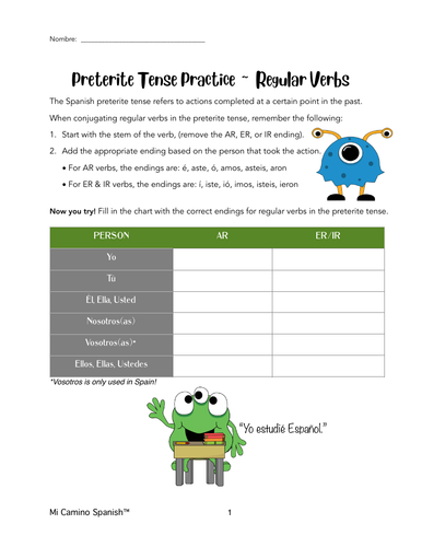 regular-spanish-verbs-preterite-tense-conjugation-overview