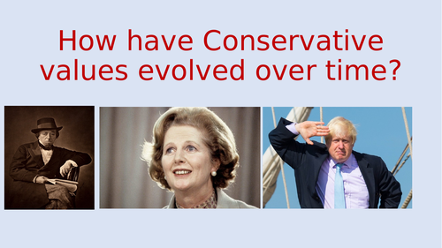 Conservatism - One Nation Conservatism