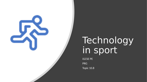 iGCSE PE Technology in Sport UNIT 4