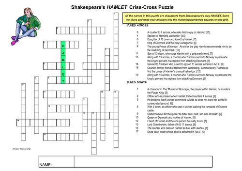 HAMLET PUZZLES