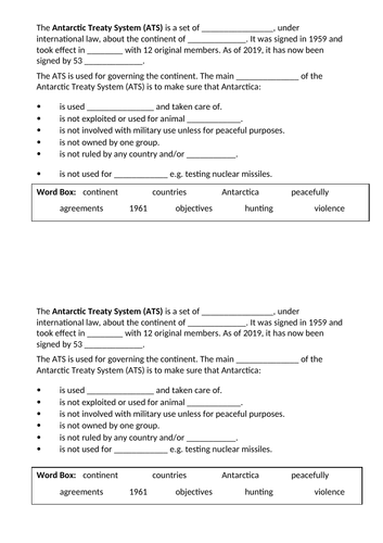 Antarctic Treaty