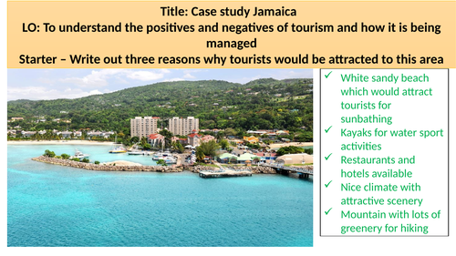 Tourism in Jamaica