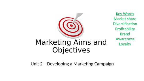 Complete Resource Pack: BTEC Business LEVEL 3. Developing a Marketing Campaign