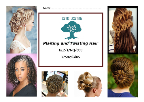 Plaiting and twisting hair