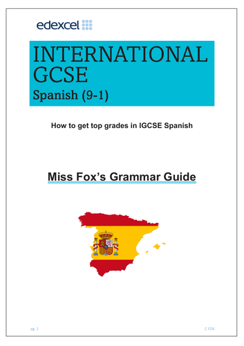 grammar booklet
