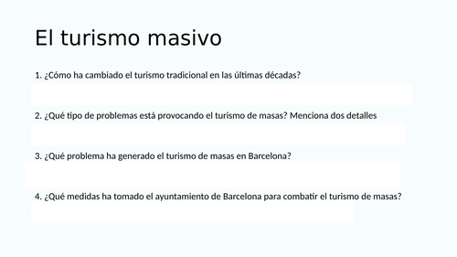 Turismo, todos ganamos + ecoturismo