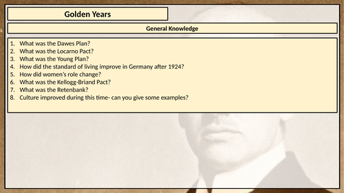 Revise Edexcel Nazi Germany in 7 sessions!