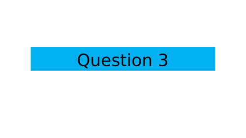 BTEC Health and Social Care Component 3 Revision Lesson Q3