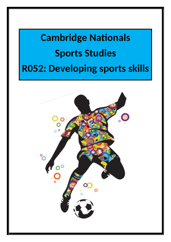 RO52: Developing sports Skills Complete Coursework Bundle LO1,LO2,LO3 &LO4