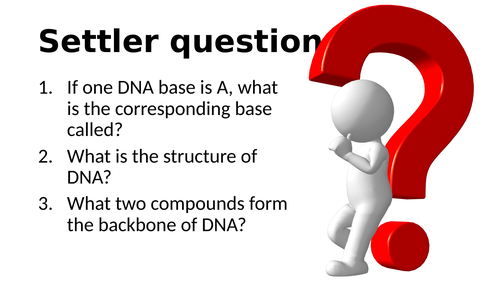 DNA discovery debate lesson