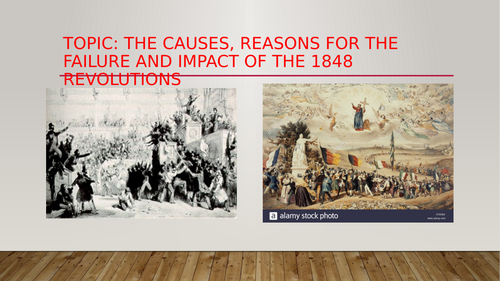 What were the causes, failures and impact of the 1848, Revolutions?
