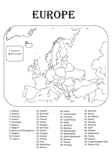 Mapping Europe