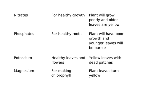 Ecology topic revision