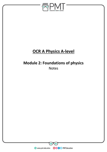 OCR (A) A-Level Physics Notes