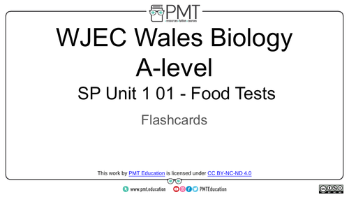 WJEC Wales A-Level Biology Practical Flashcards