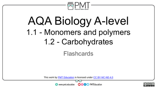 AQA A-Level Biology Flashcards