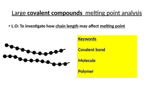Edexcel large covalent compounds practical Gd1-5
