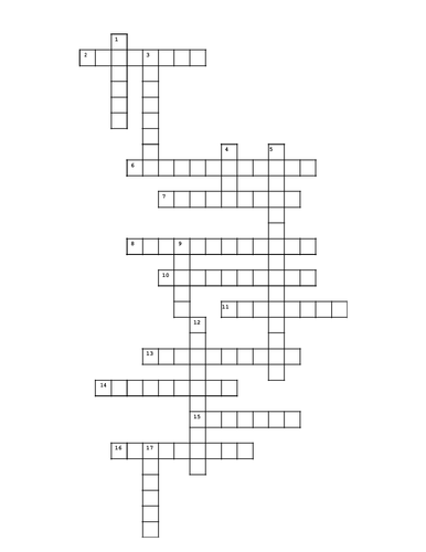 Poetry techniques crossword