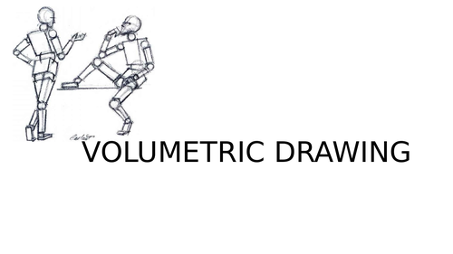 Volumetric figure drawing powerpoint and resources