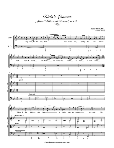 Purcell Music for a While Long Answer