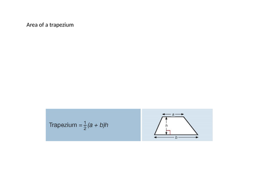 GCSE Maths need to know formulae