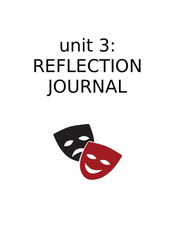 Unit 3 - Reflection Journal