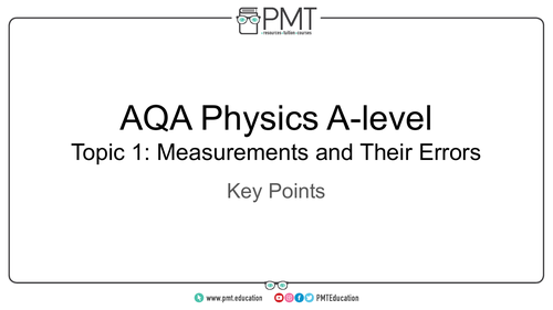 AQA A-Level Physics Key Points