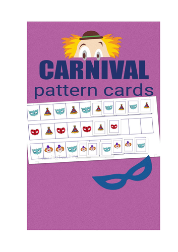 CARNIVAL / CARNEVAL PATTERN CARDS