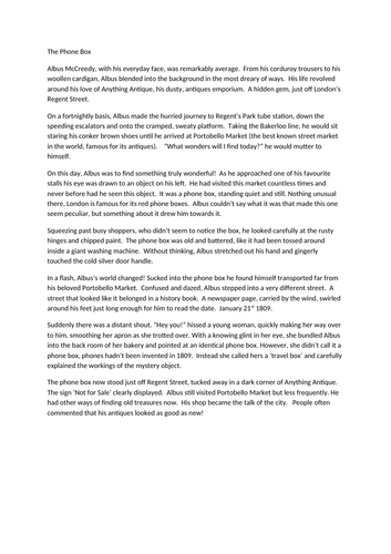 Albus McCreedy - A finding tale