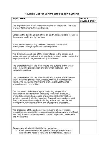 ocr geography a level coursework examples