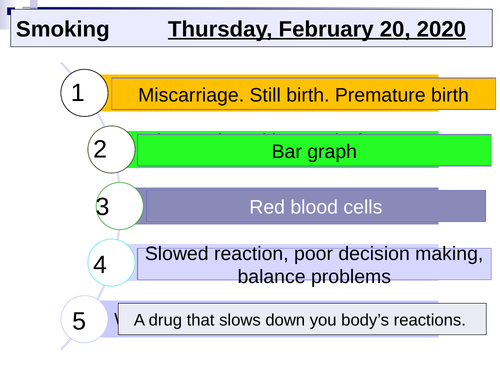 KS3 Science. Human body