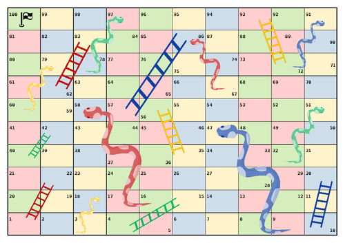 OCR J276/J277 - Snakes and Ladders Game