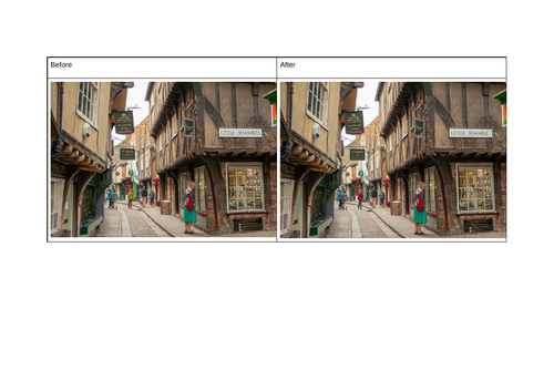 Spot the difference starters (Photoshop - Set 4)