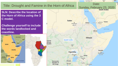 Horn of Africa, drought and Famine 2020